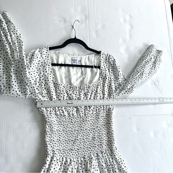 Princess Polly white navy blue floral dress - Picture 5 of 10